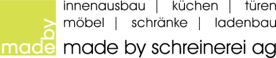 Logo made by schreinerei ag